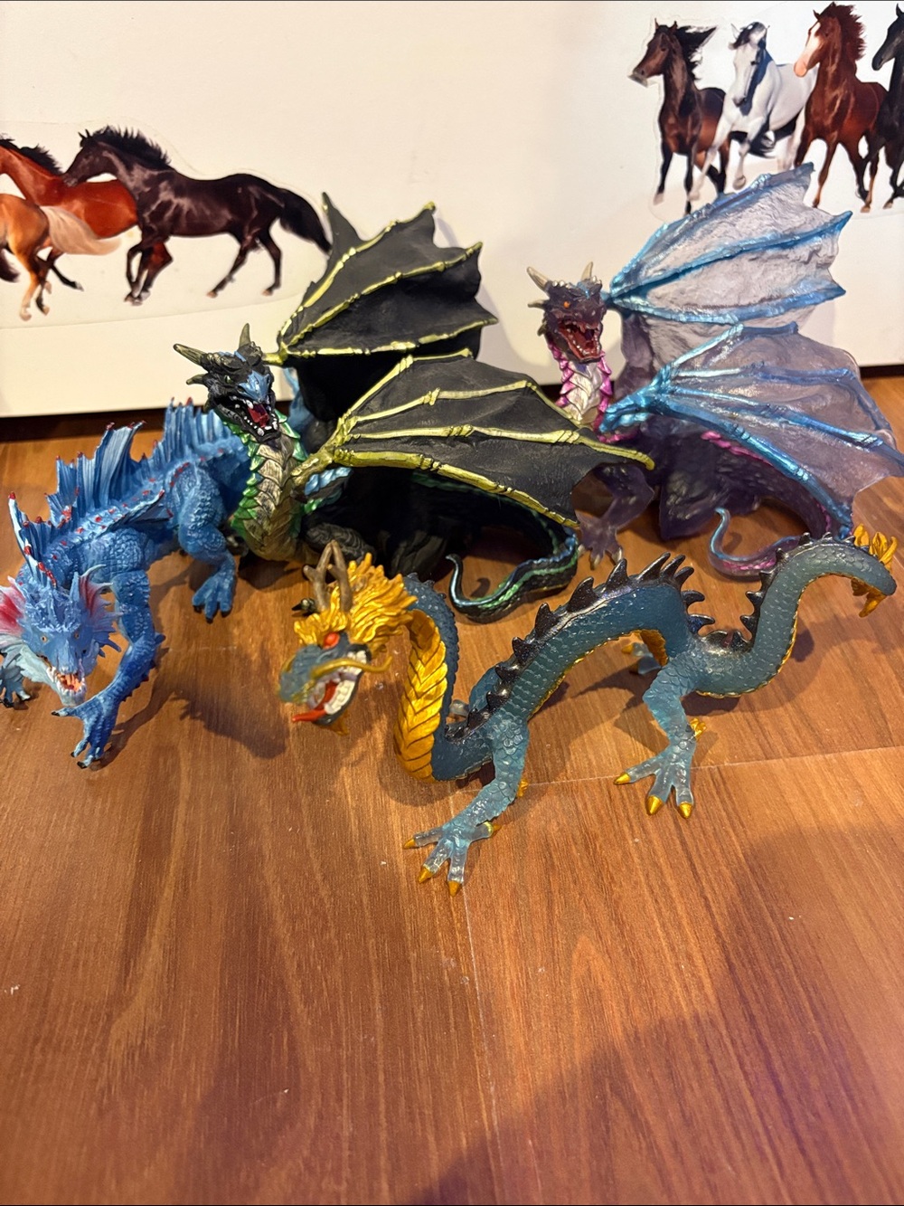 Schleich Dragon figures